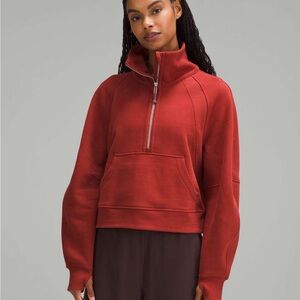 Lululemon Scuba Oversized Funnel-Neck Half Zip
Terra Orange